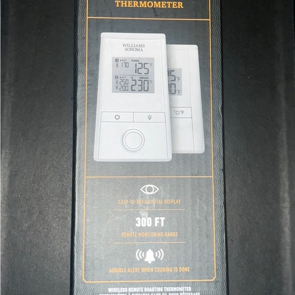 New In The Box Williams Sonoma Remote Roasting Thermometer